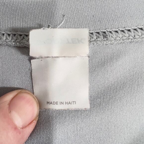 Shredfin Fishing Shirt Mens Large Long Sleeve Grey w/ USA Flag Print Performance - Picture 6 of 14